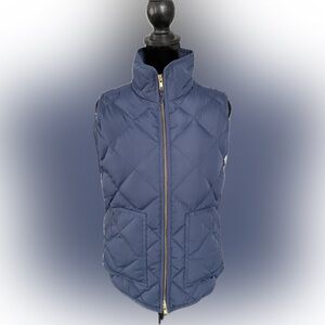 J. Crew Quilted Down Puffer Vest - Size XS